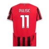 AC Milan Pulisic 11 Hjemme 2024-25 - Barn Draktsett